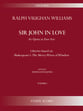 Sir John in Love Study Scores sheet music cover